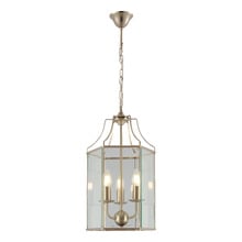 Arcadia Steel 3 Light Pendant